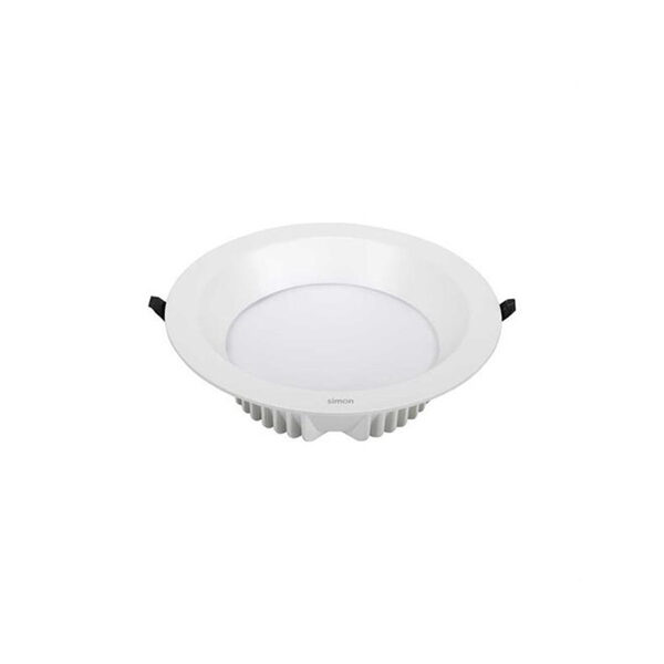 Mejor precio para Downlight 725.24 NW Comfort 22W 4000ºK 230mm 120º 2300 Lm. IP44 CRI 80 SIMON 72524030-884. Desde nuestra tienda a tu casa. Envío a todo España