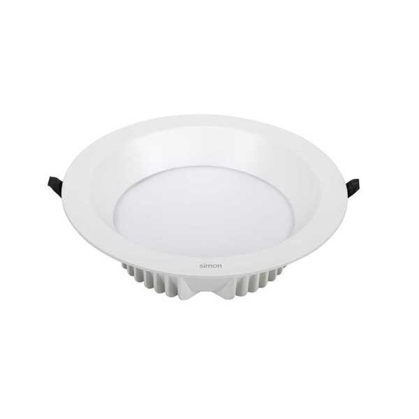 Mejor precio para Downlight NW Comfort High Flux 22W 4000ºK 230mm 120º 3400 SIMON. Desde nuestra tienda a tu casa. Envío a todo España