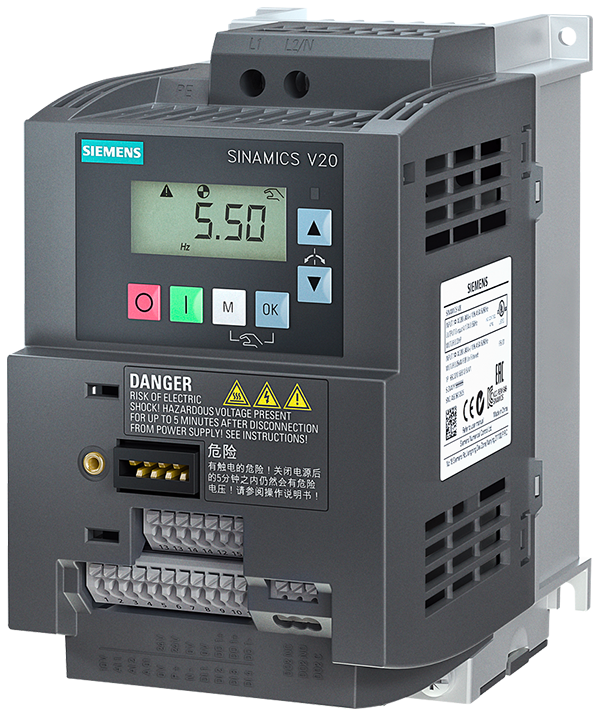 Comprar SINAMICS 6SL3210-5BB21-1UV1 | Berdin Álava Mejor precio para SINAMICS V20 200-240 V 1 AC – 10/+ 10 % 47-6 Poten (6SL3210-5BB21-1UV1). Desde nuestra tienda a tu casa. Envío a todo España